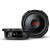 Alpine RS-W12D4 R-Series shallow-mount 12" subwoofer with dual 4-ohm voice coils
