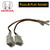 [NEW] HONDA [2Pcs] Plug and Play  Speaker Socket