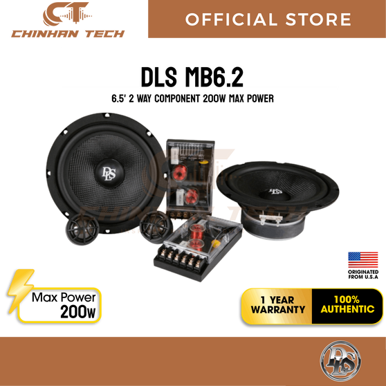 DLS MB6.2 6.5" 2-way Component System DLS MB6.2 6.5" 2-way Component System