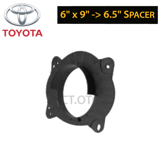 FIT ON Toyota 6" x 9" Transform 6.5" Speaker Ring [2 Pieces]