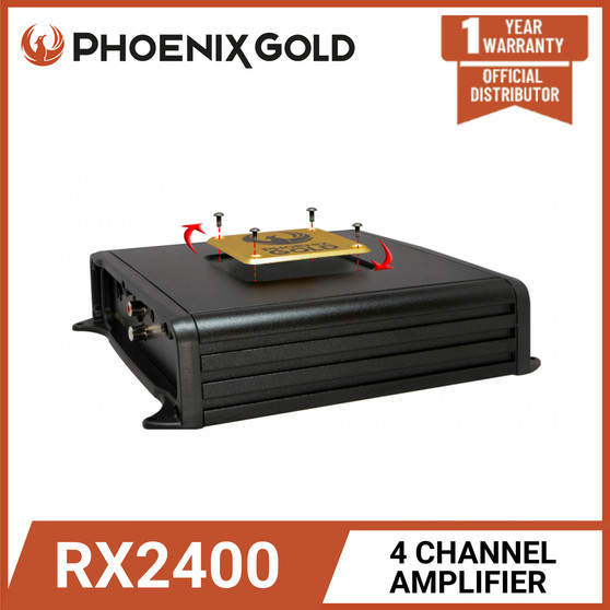 Phoenix Gold RX2400.4 - 4 CHANNEL AMPLIFIER