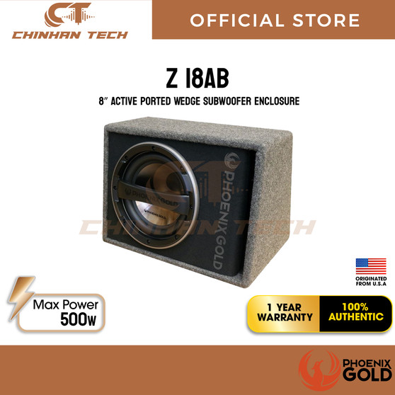 Phoenix Gold Z18AB - 8' Single Active Subwoofer