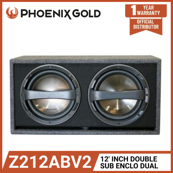 Phoenix Gold Z212ABV2 - 12' DOUBLE SUB ENCLO DUAL
