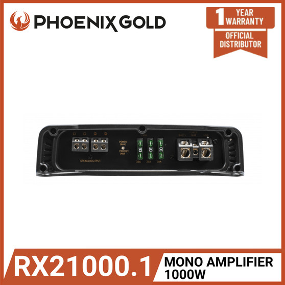 Phoenix Gold RX21000.1 - RX SERIES MONO AMPLIFIER 1000W