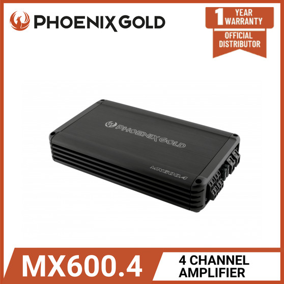 Phoenix Gold MX600.4 - MX SERIES 4 CHANNEL AMPLIFIER