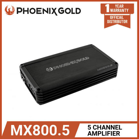 Phoenix Gold MX800.5 - MX SERIES 5 CHANNEL AMPLIFIER