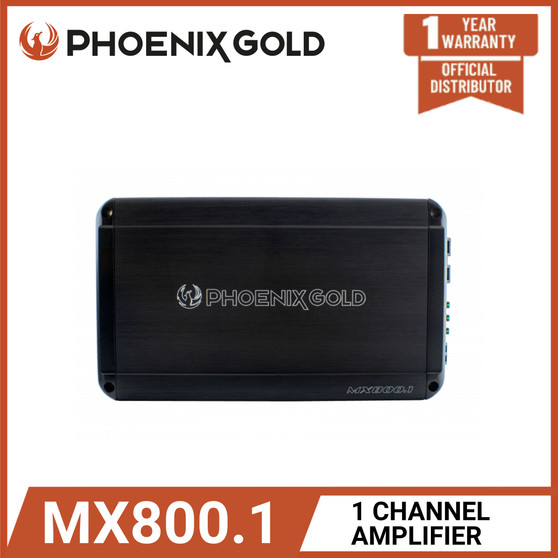 Phoenix Gold MX800.1 - MX SERIES 1 CHANNEL AMPLIFIER