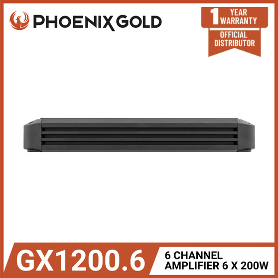 Phoenix Gold GX1200.6 - GX 6 CHANNEL AMPLIFIER 6 X 200W