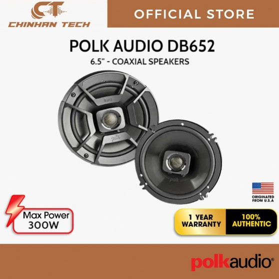 Polk Audio DB652 Series 6.5 inch Coaxial Speakers