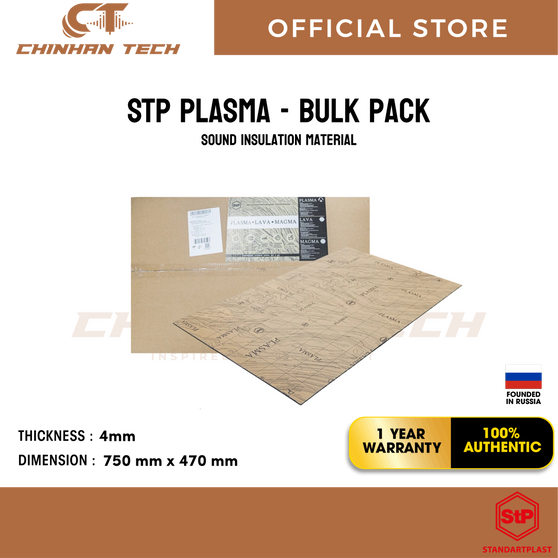 STP PLASMA   Sound Insulation Material [1 Box]