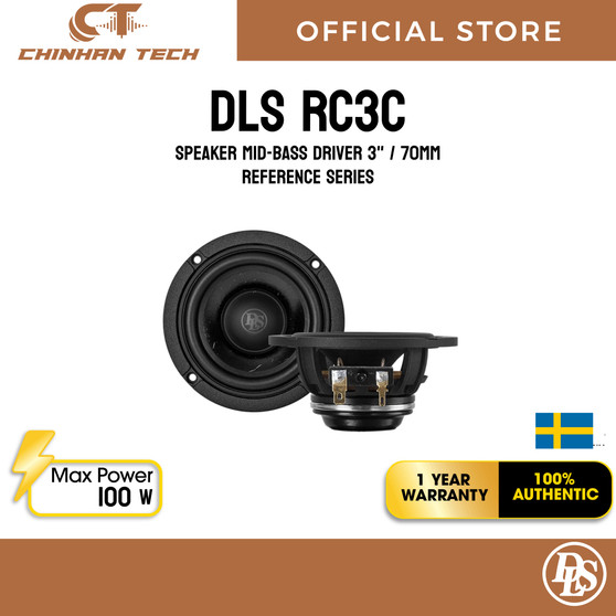 DLS RC3C 3' 3" Midrange 4ohm 100W Max Power 50W RMS