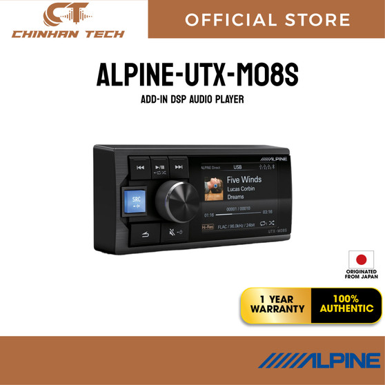 ALPINE-UTX-M08S   ADD-IN DSP AUDIO PLAYER ALPINE-UTX-M08S   ADD-IN DSP AUDIO PLAYER