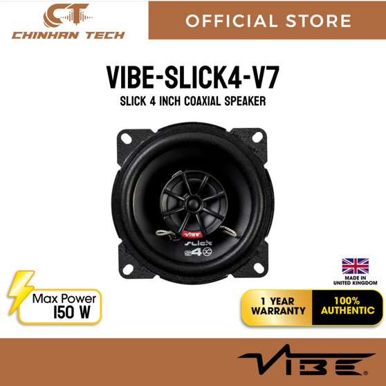 VIBE SLICK4-V7: Slick 4 Inch Coaxial Speaker