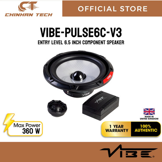 VIBE SLICK6C-V7: Slick 6 Inch Component Speaker