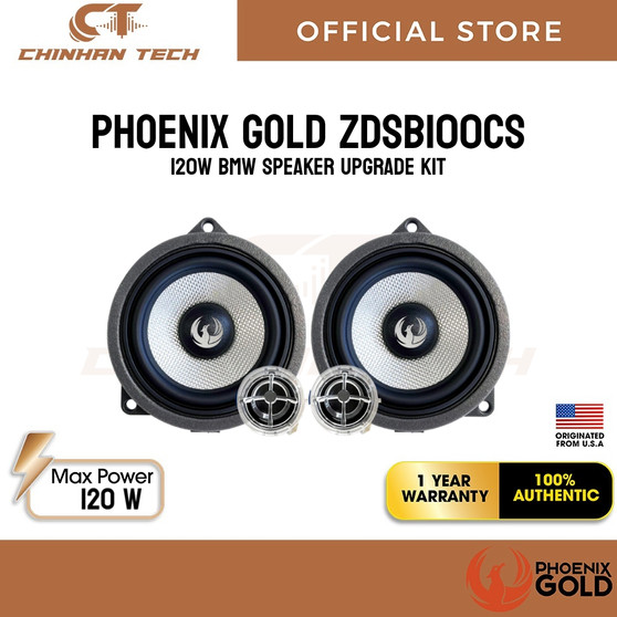 Phoenix Gold ZDSB100CS 120W BMW Speaker Upgrade Kit