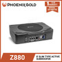 Phoenix Gold Z880 - 8' SLIM TYPE ACTIVE SUBWOOFER WITH CONTROL