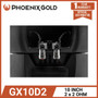 Phoenix Gold GX10D2 - GX SERIES 10' 2X2 OHM