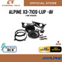 ALPINE X3-710S-LUP-AV  3 WAY SPEAKERS ALPINE X3-710S-LUP-AV  3 WAY SPEAKERS