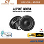 ALPINE W10S4 Bass Line Series 10" 4-ohm subwoofer ALPINE W10S4 Bass Line Series 10" 4-ohm subwoofer