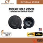 Phoenix Gold Z65CSi Z-Series 6.5 inch component speakers feature flush profile tweeters and a compact basket design for easy installation Phoenix Gold Z65CSi Z-Series 6.5 inch component speakers feature flush profile tweeters and a compact basket design for easy installation