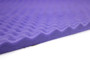 STP Biplast Wave 15 sound-absorbing foam visco-elastic polyurethane with adhesive layer - 1 Sheet