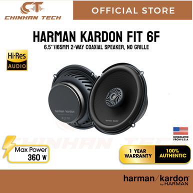 Harman Kardon FIT 6F 6.5”/165mm 2-Way Coaxial Speaker, NO GRILLE