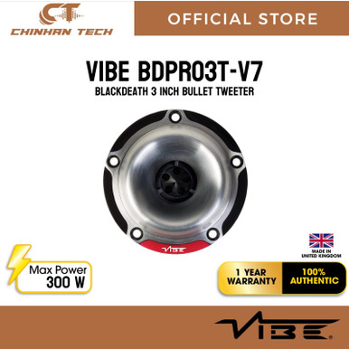 VIBE BDPRO3T-V7: BlackDeath 3 Inch Bullet Tweeter