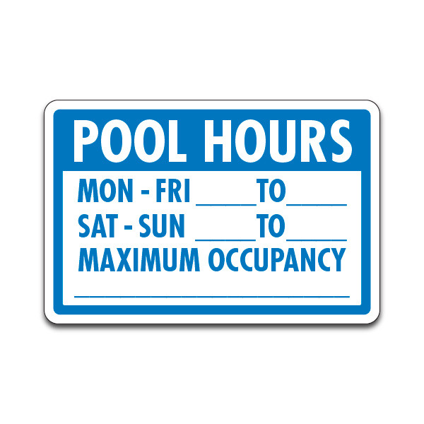 Pool Sign - 