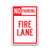 Parking Sign - "No Parking " Fire Lane #1 (12"x18")