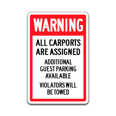 Parking Sign - 