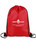 14 x 18 Drawstring Backpack with 1 color Imprint