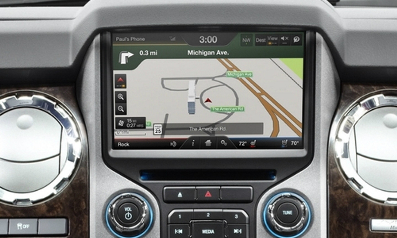 how to get navigation on myford touch