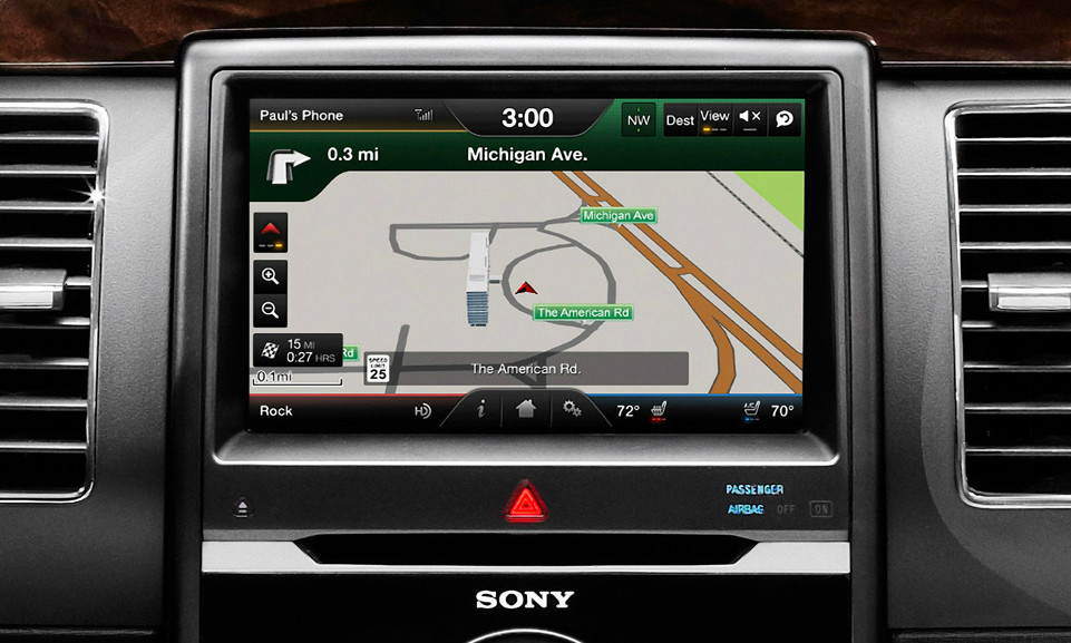 1315' Ford Flex Navigation Upgrade for MyFord Touch 4D Tech, Inc