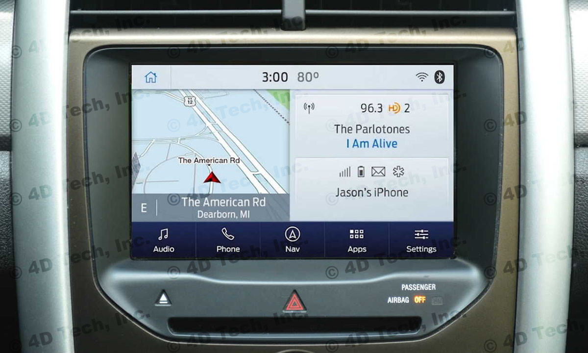 Ford Upgrades - SYNC 2 to 3 Conversion - 4D Tech, Inc