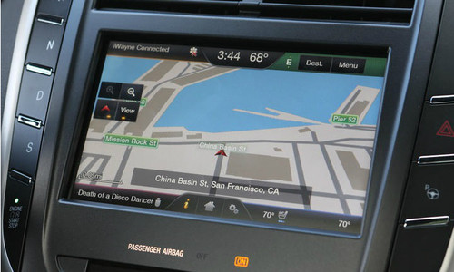 2015 Lincoln MKC Navigation Kit for MyFord Touch Systems - Installed View