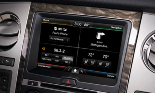 2015 Ford Expedition Navigation Kit for MyFord Touch Systems - Installed View