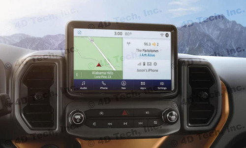 2021 Ford Bronco Sport Navigation Kit for SYNC 3 - Installed View