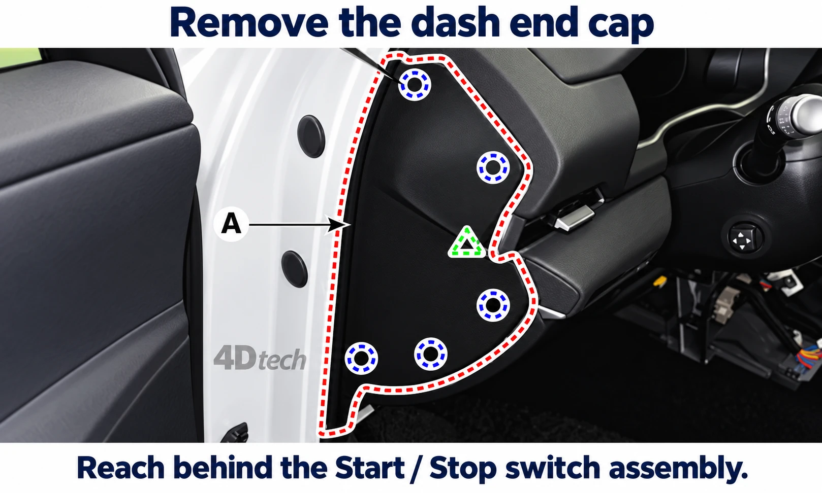 Genesis GV70 Start / Stop Eliminator installation reference 1