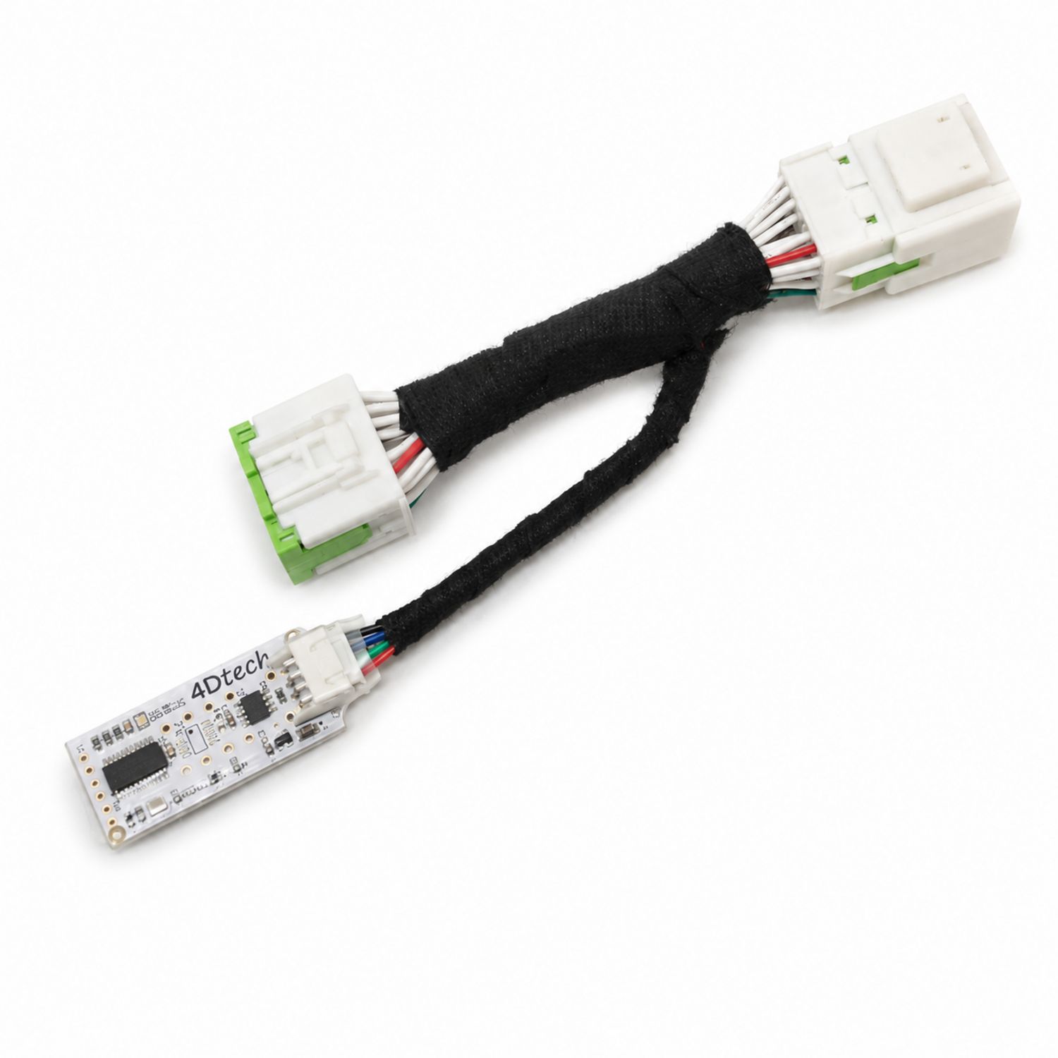 Start / Stop Eliminator module with its vehicle-specific connectors