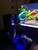 Xbox 360 Slim RGH with Blue LEDs use any wireless controller ConsoleKings360.com