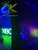 Custom Xbox 360 RGH3 console with Blue LED lighting and 2TB storage, Custom Boot and eject sounds full system view by ConsoleKings360.com.