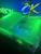 Custom Xbox 360 PHAT RGH1.3 with green LEDs and glowing custom shell – ConsoleKings360.com