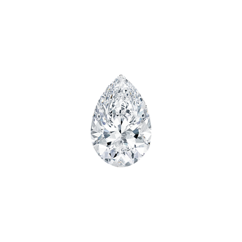 12.19 Carat PEAR F VVS1 Lab Diamond Engagement Ring