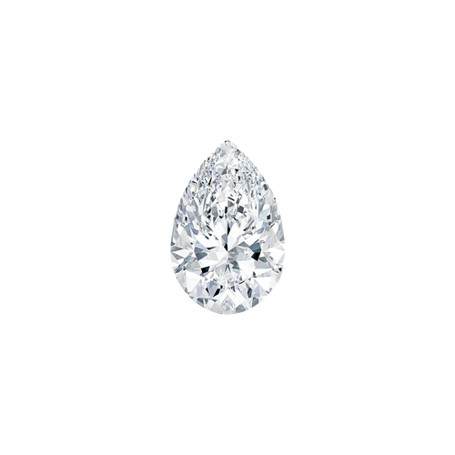24.12 Carat PEAR F VVS1 Lab Diamond Engagement Ring