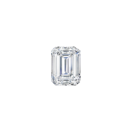 0.36 Carat EMERALD D VVS2 Lab Diamond Engagement Ring