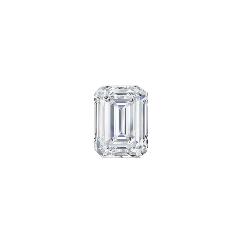 7.95 Carat EMERALD E VS1 Lab Diamond Engagement Ring