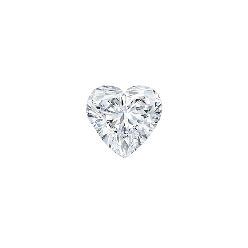 0.82 Carat HEART E VVS2 Lab Diamond Engagement Ring