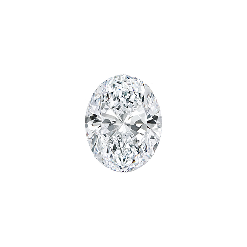 2.34 Carat OVAL D VS1 Lab Diamond Engagement Ring
