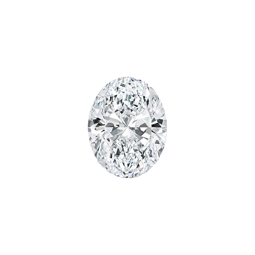 3.98 Carat OVAL D VVS1 Lab Diamond Engagement Ring