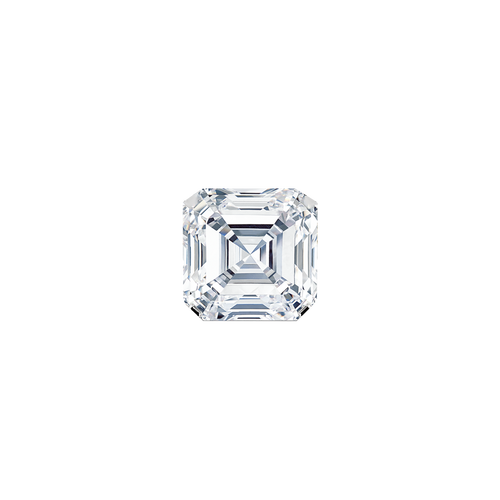 0.36 Carat ASSCHER F VVS1 Lab Diamond Engagement Ring